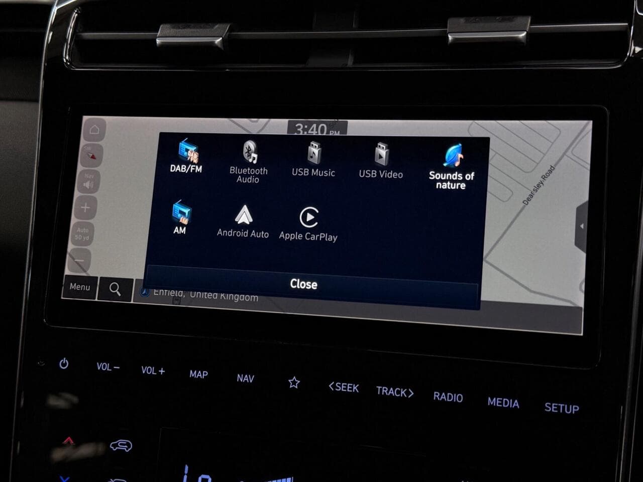 Hyundai TUCSON thumbnail Infotainment System