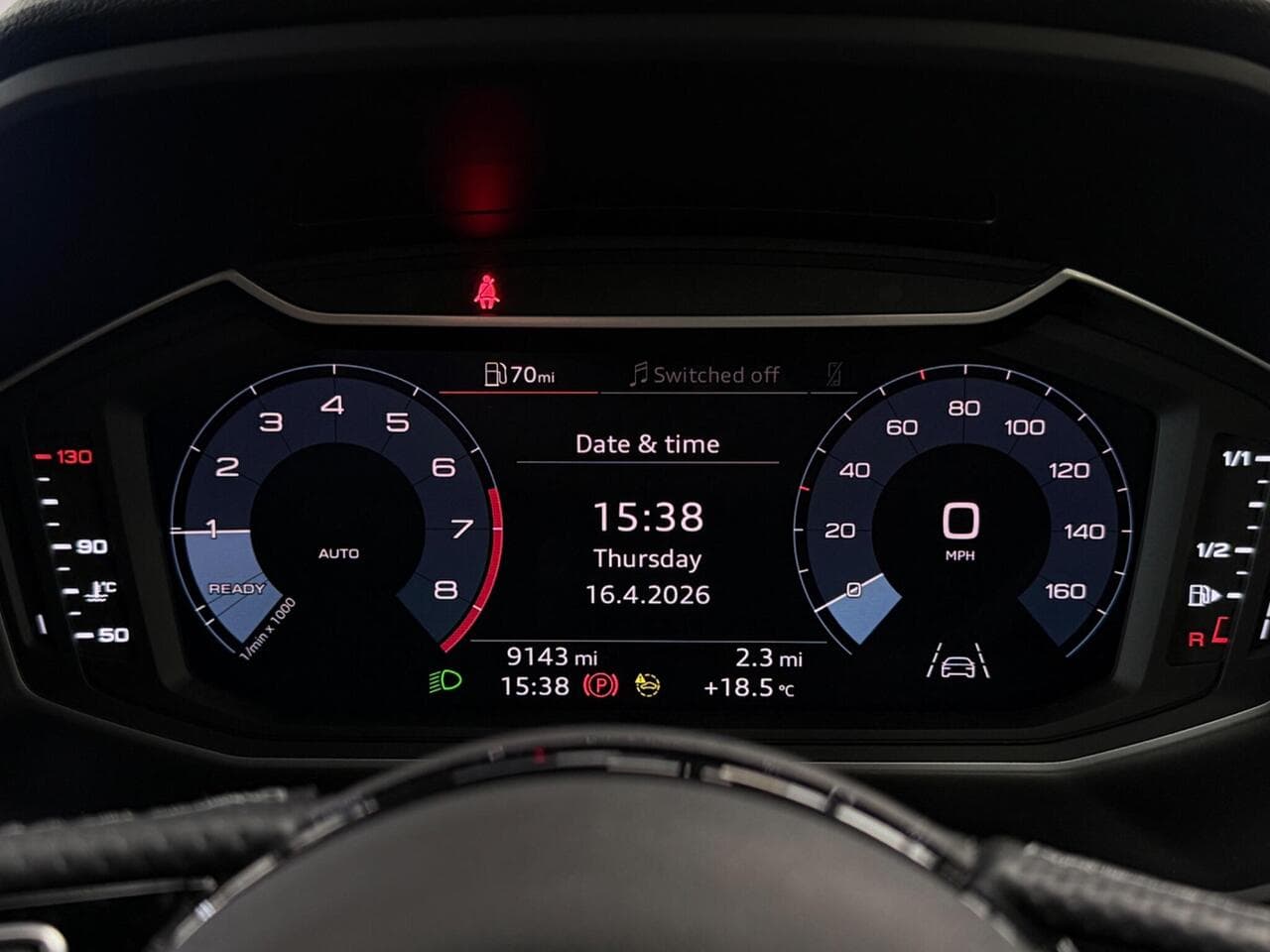 Audi A1 thumbnail Driver Instruments