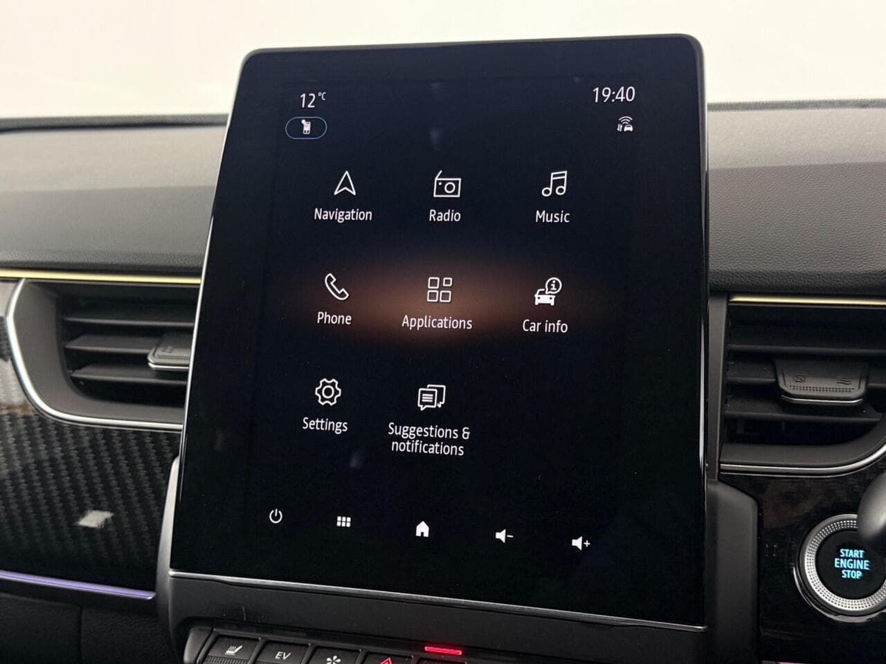 Renault Arkana thumbnail Infotainment System