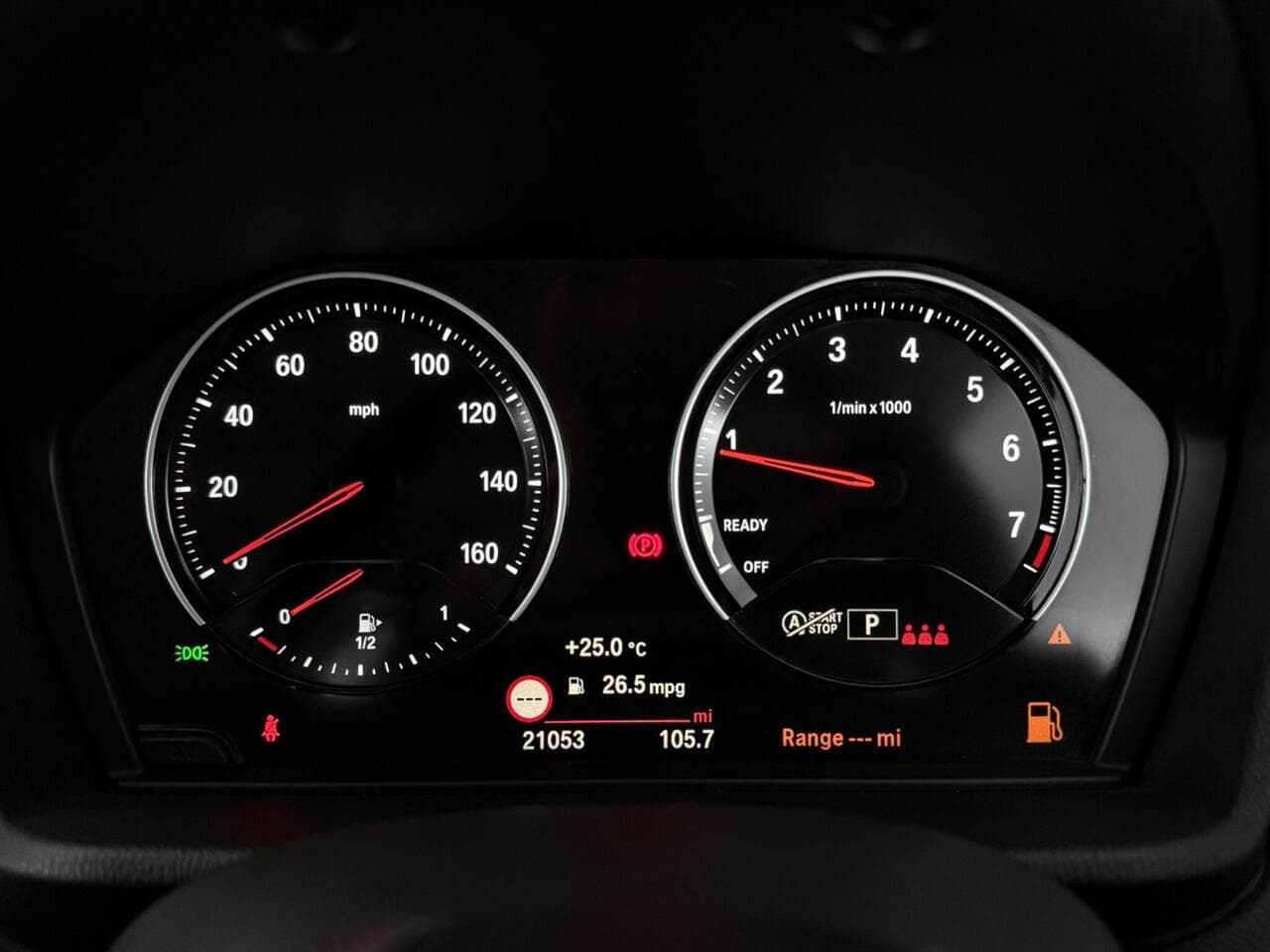 BMW X2 thumbnail Driver Instruments