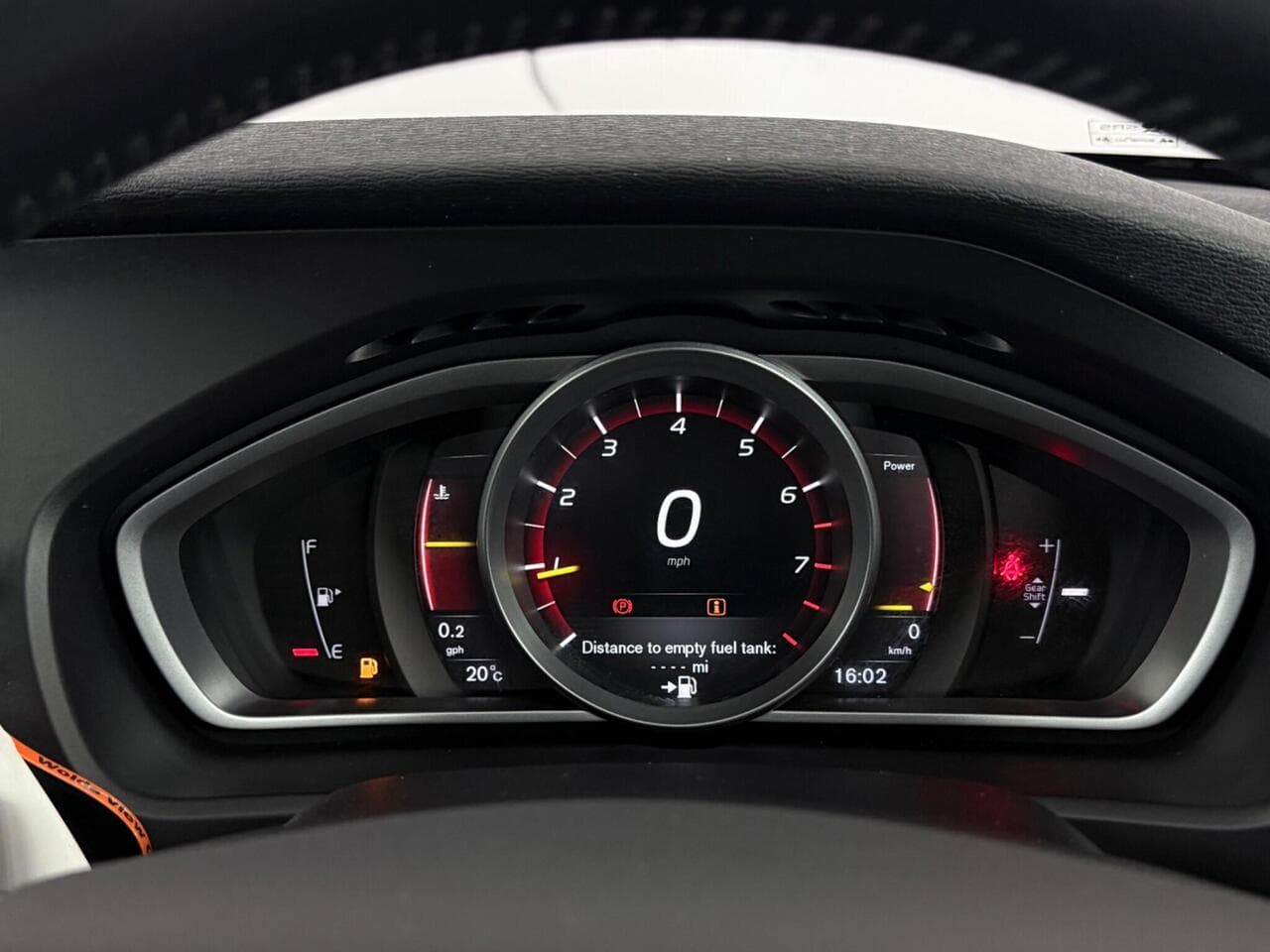 Volvo V40 thumbnail Driver Instruments