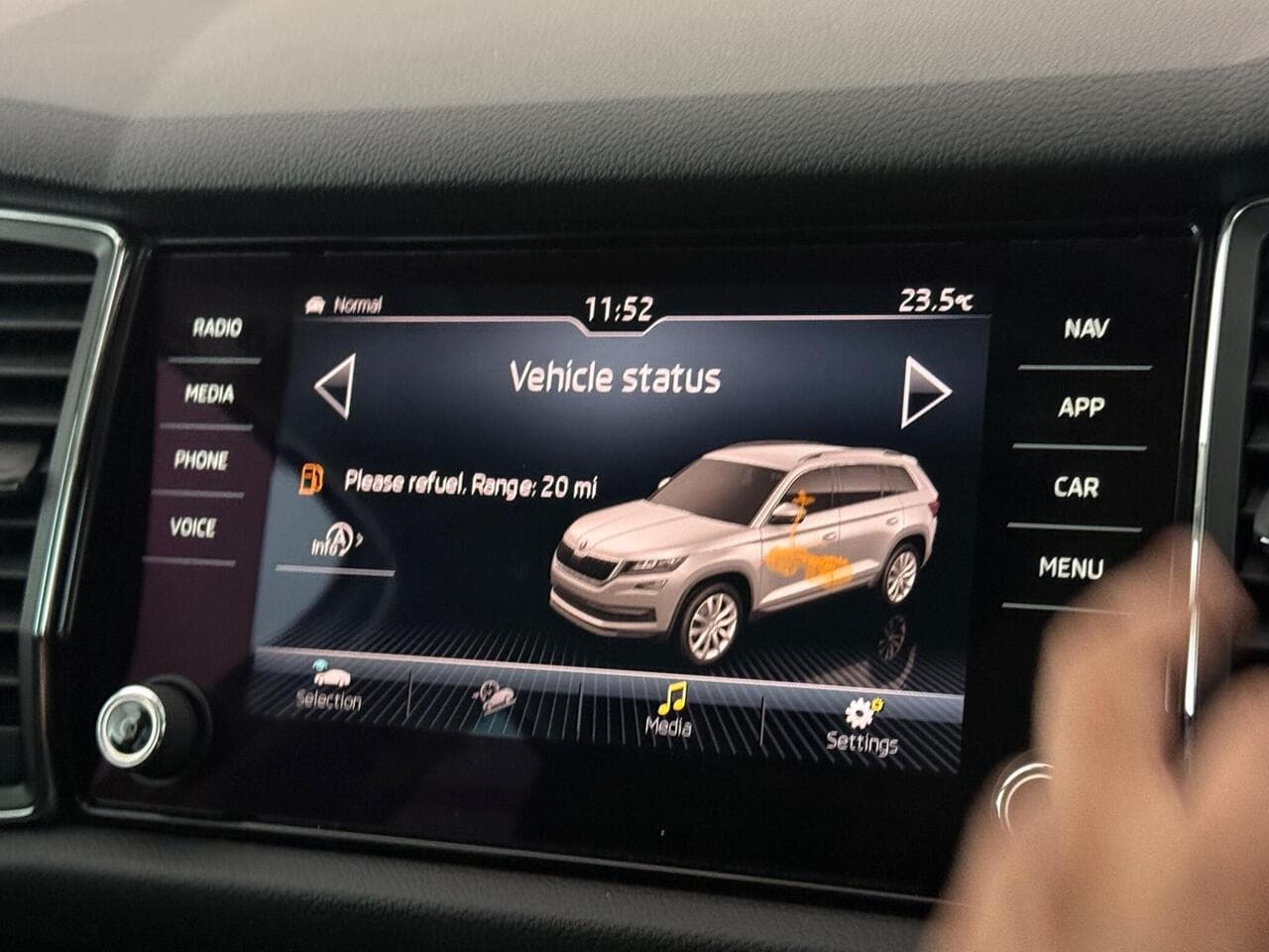 Skoda Kodiaq thumbnail Infotainment System