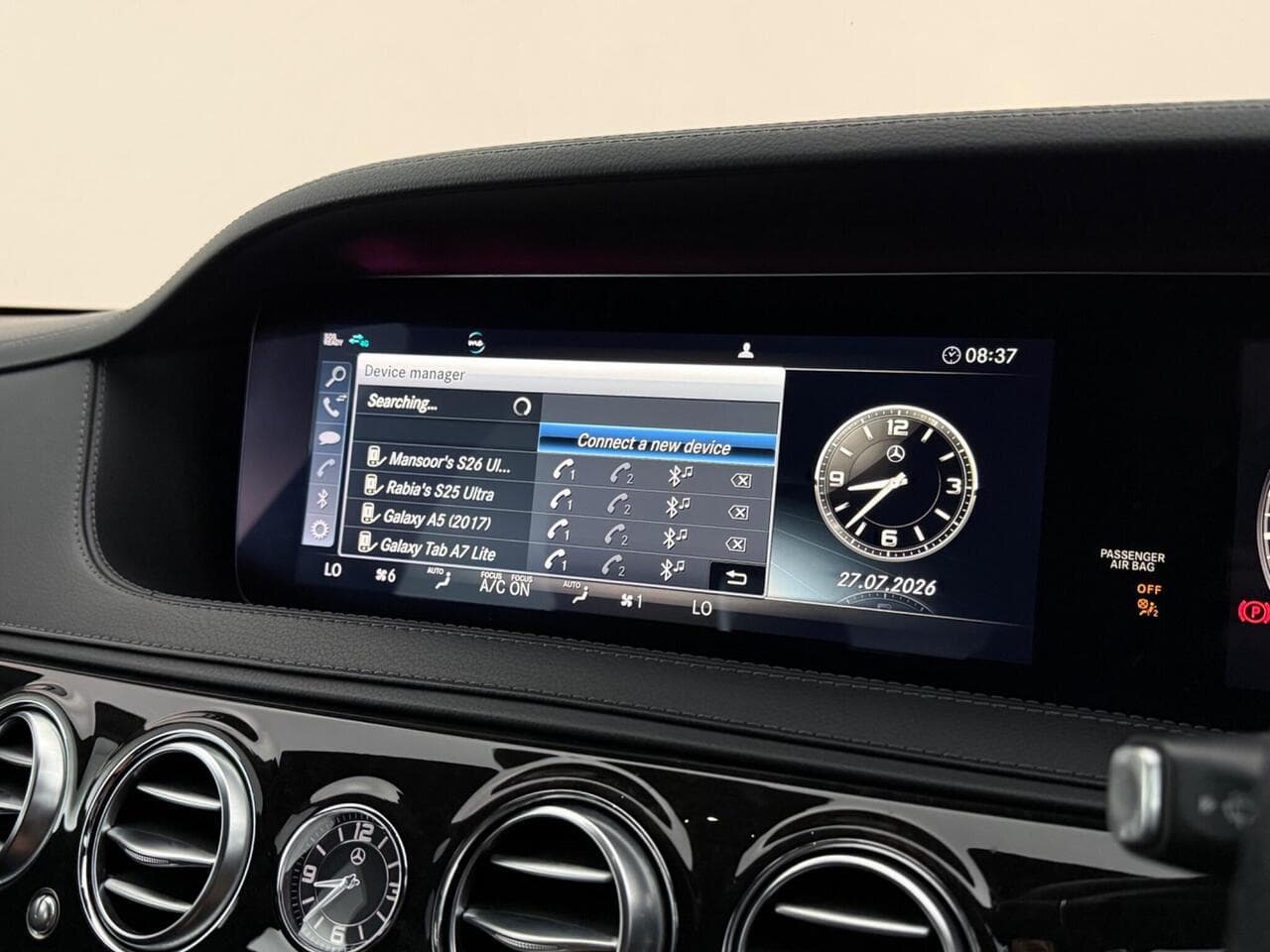 Mercedes-Benz S Class thumbnail Infotainment System