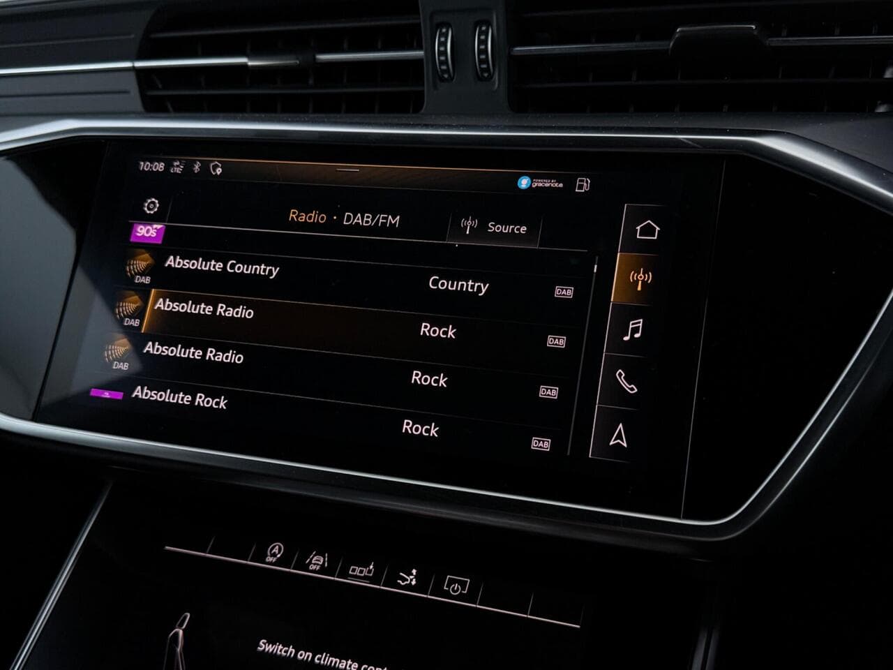 Audi A7 thumbnail Infotainment System