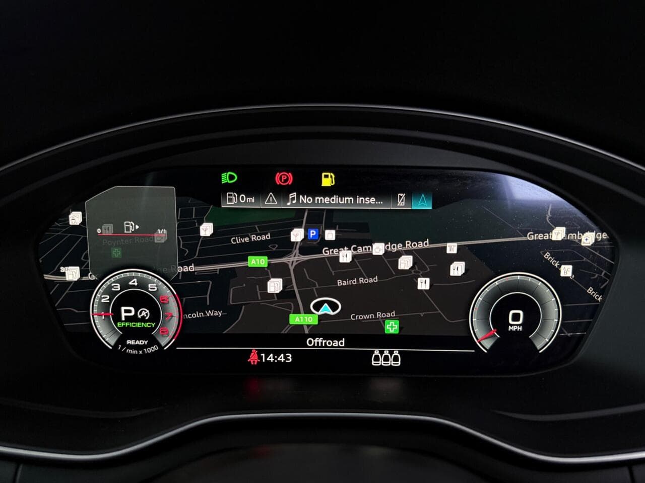 Audi A5 thumbnail Driver Instruments