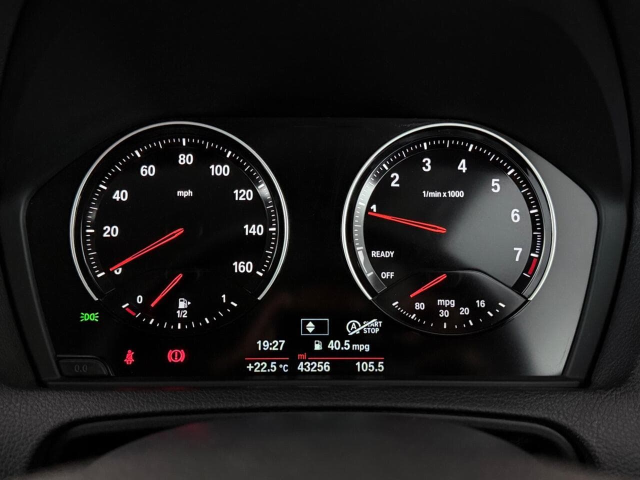 BMW 1 Series thumbnail Driver Instruments