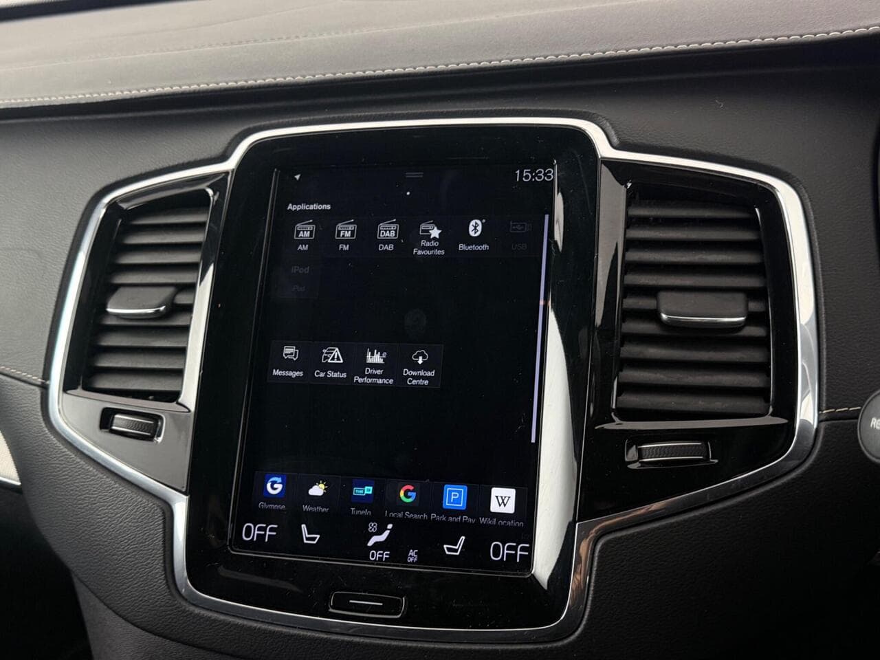 Volvo XC90 thumbnail Infotainment System