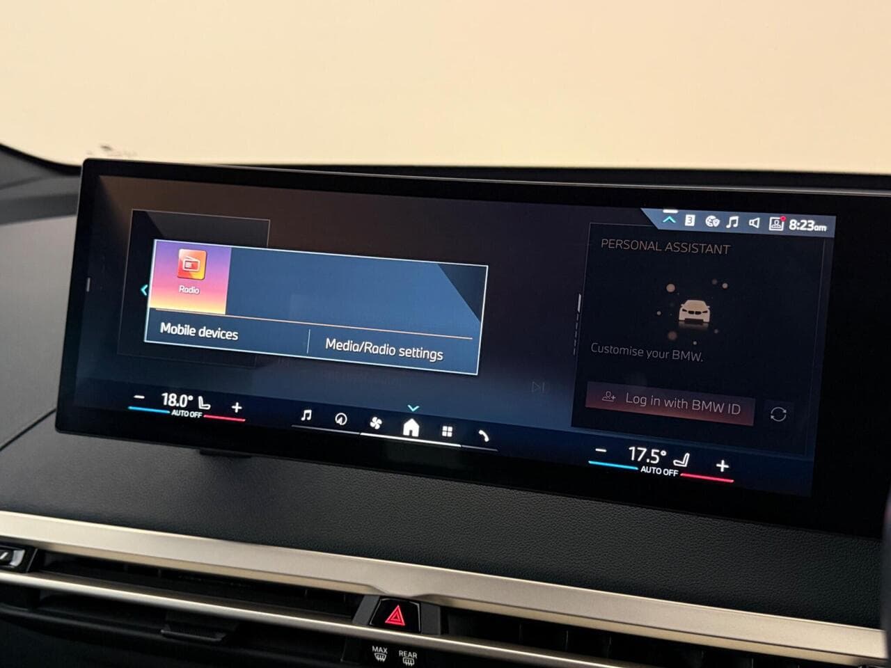 BMW iX thumbnail Infotainment System