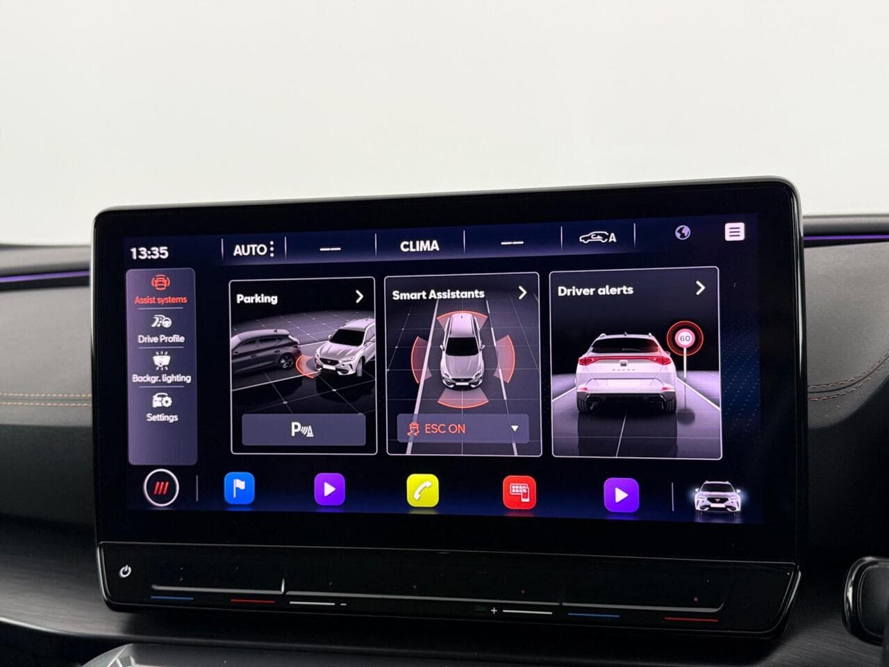 CUPRA Formentor thumbnail Infotainment System