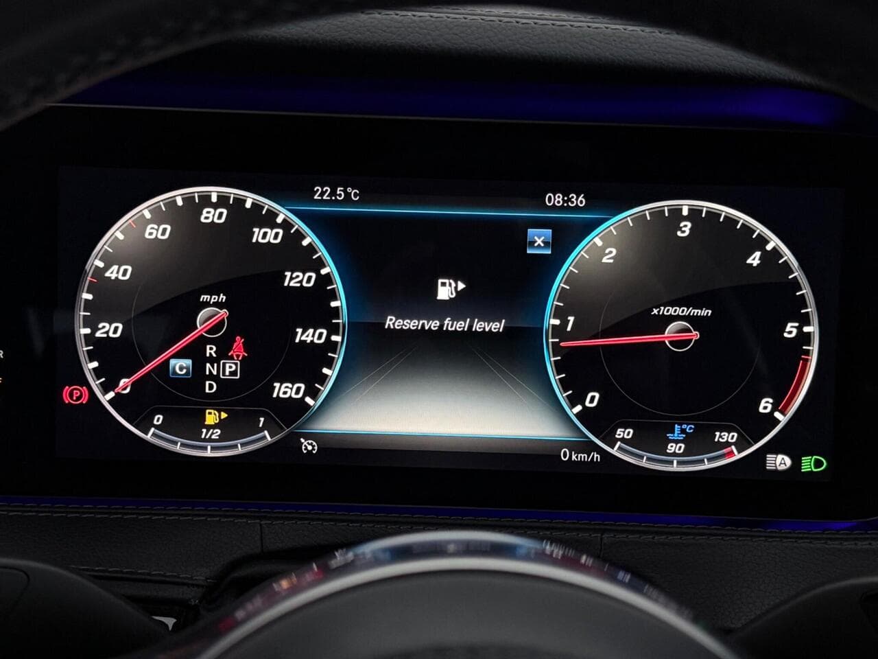 Mercedes-Benz S Class thumbnail Driver Instruments