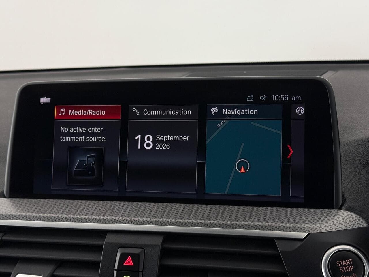 BMW X3 thumbnail Infotainment System