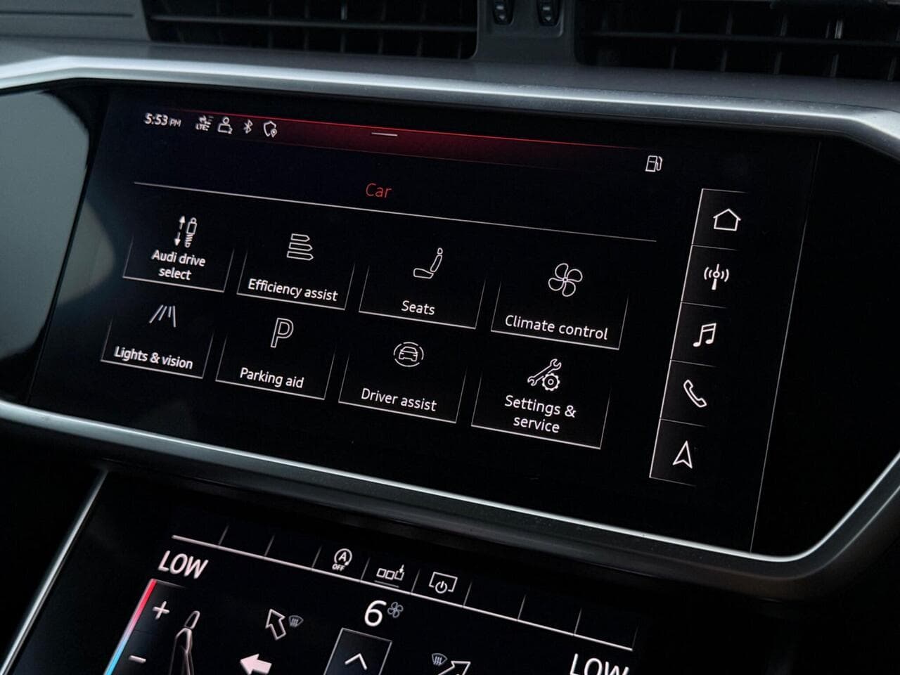 Audi A6 Saloon thumbnail Infotainment System