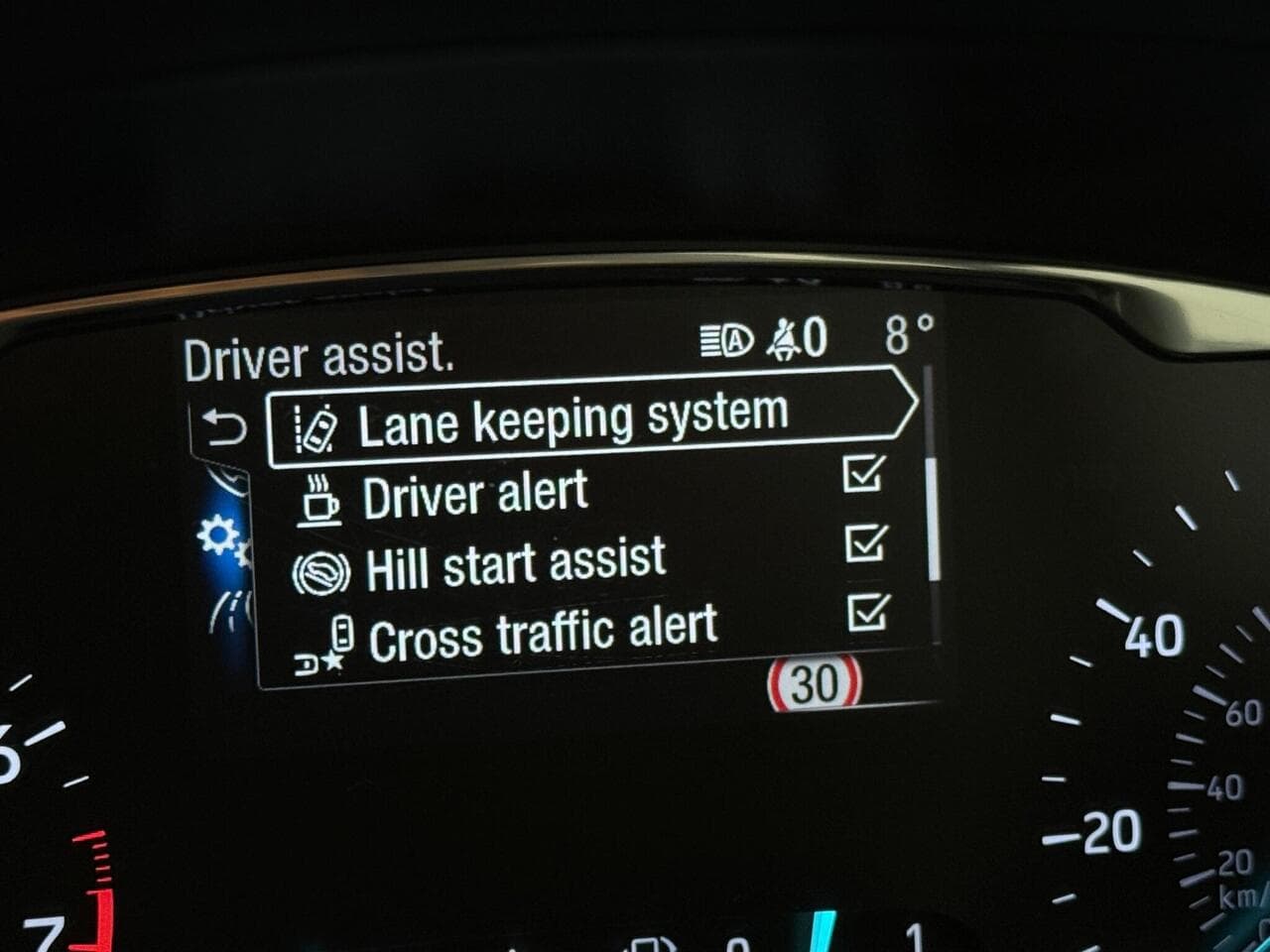 Ford Fiesta thumbnail Driver Instruments