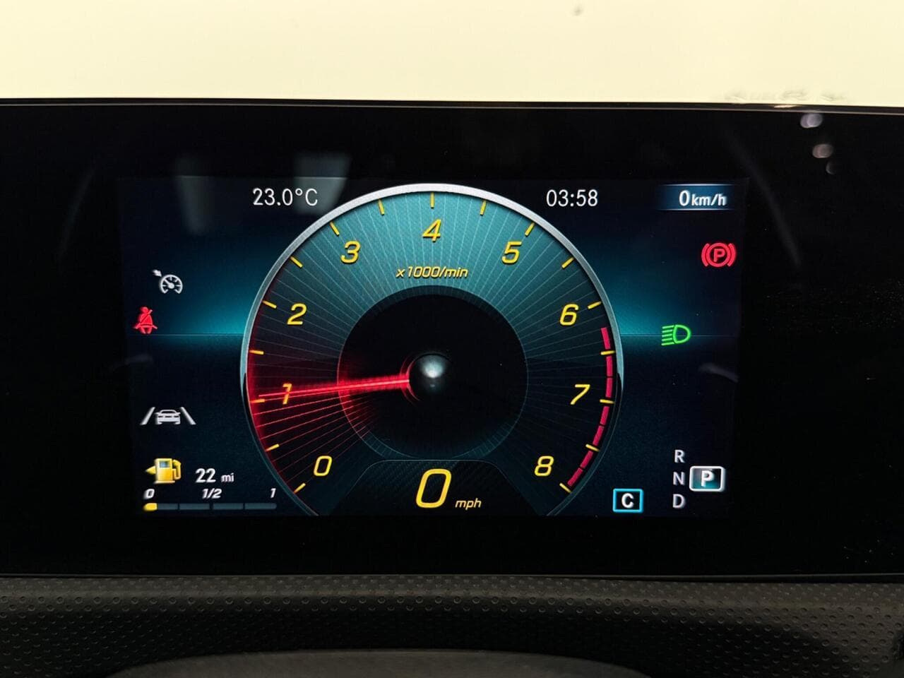 Mercedes-Benz A Class thumbnail Driver Instruments