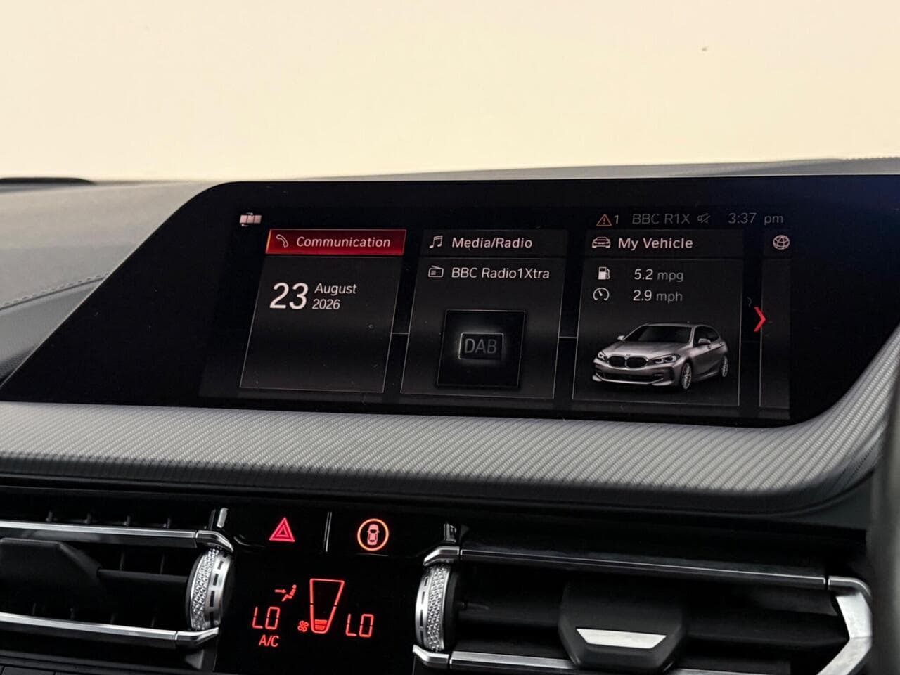 BMW 1 Series thumbnail Infotainment System