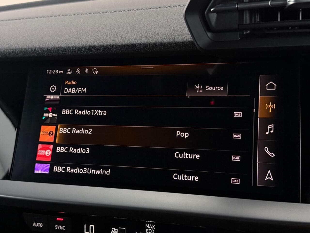 Audi A3 thumbnail Infotainment System