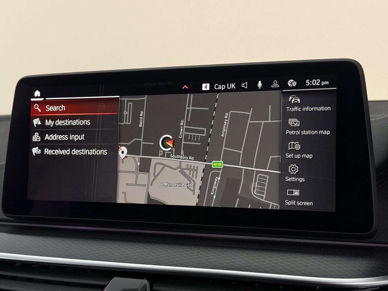BMW 5 Series thumbnail Infotainment System