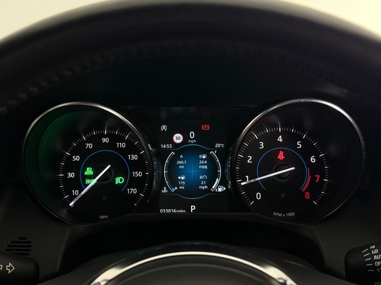 Jaguar XF thumbnail Driver Instruments