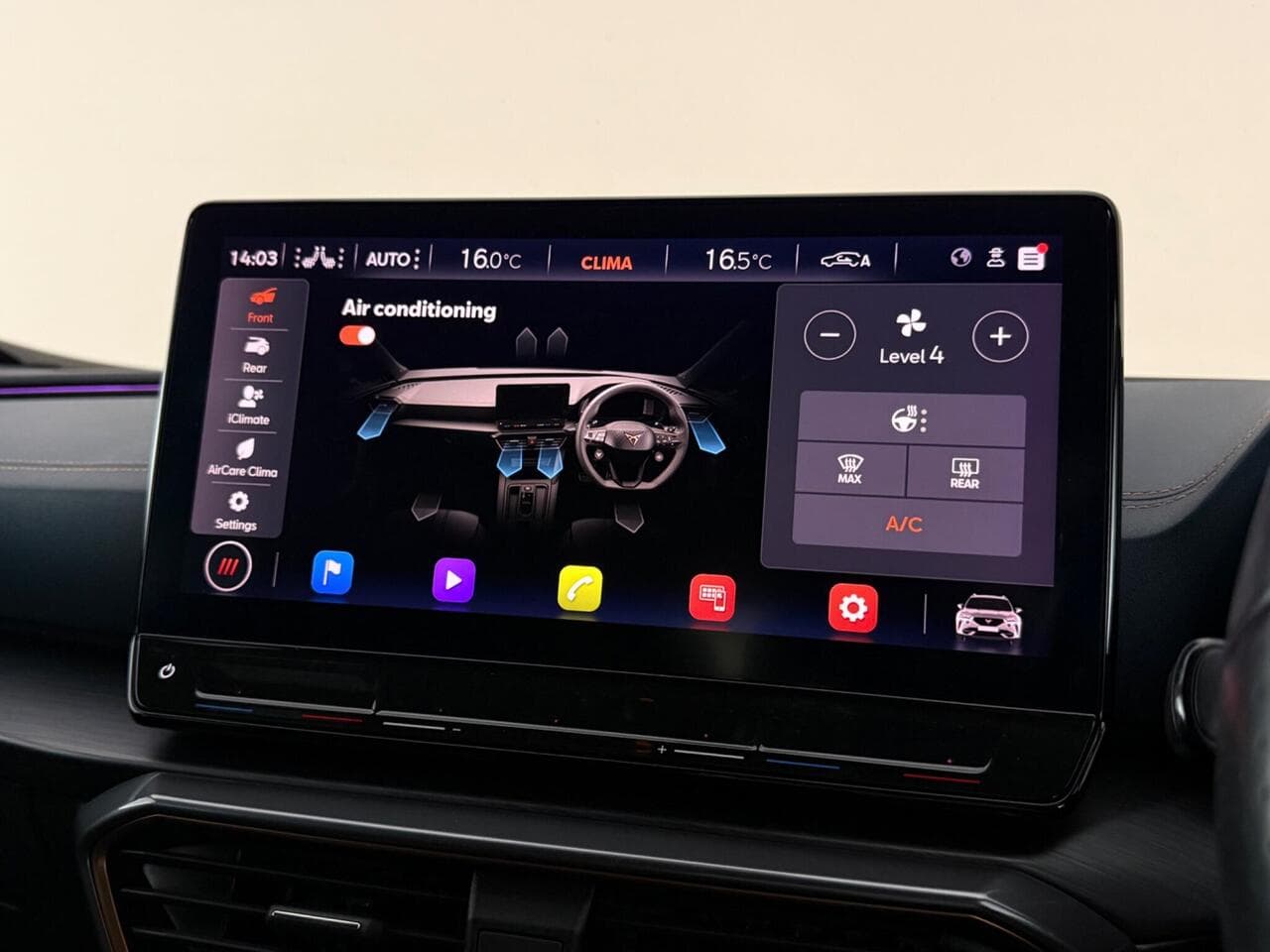 CUPRA Formentor thumbnail Infotainment System
