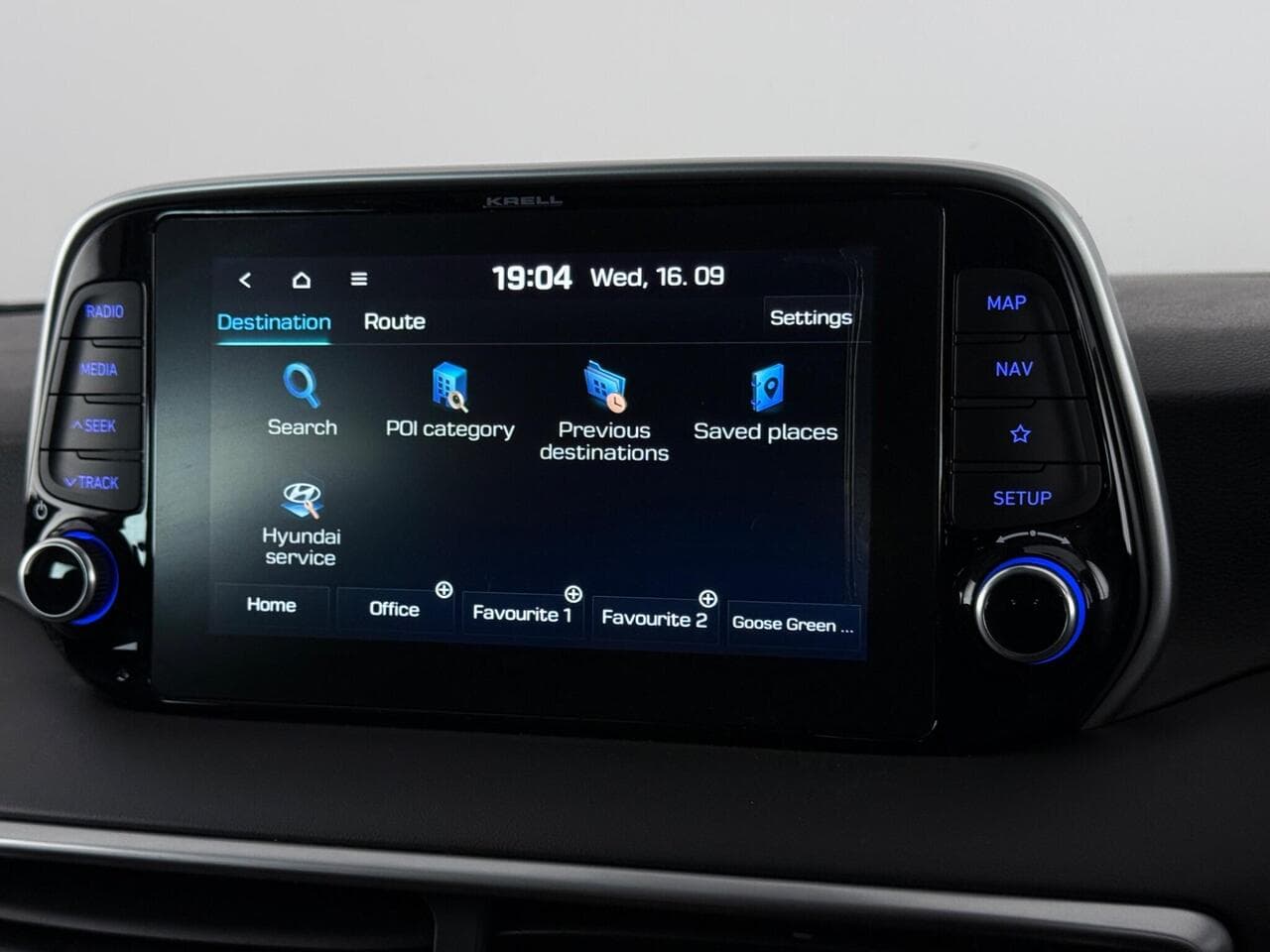 Hyundai TUCSON thumbnail Infotainment System