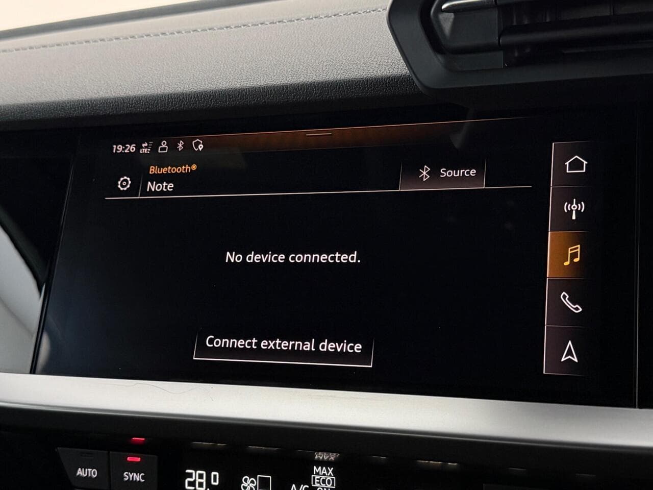 Audi A3 thumbnail Infotainment System