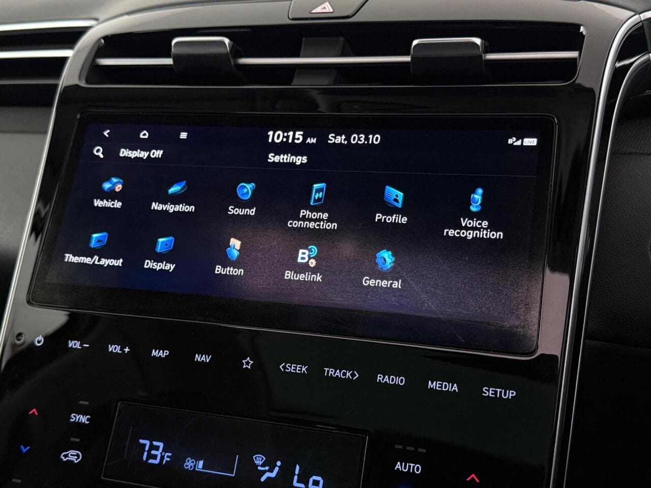 Hyundai TUCSON thumbnail Infotainment System