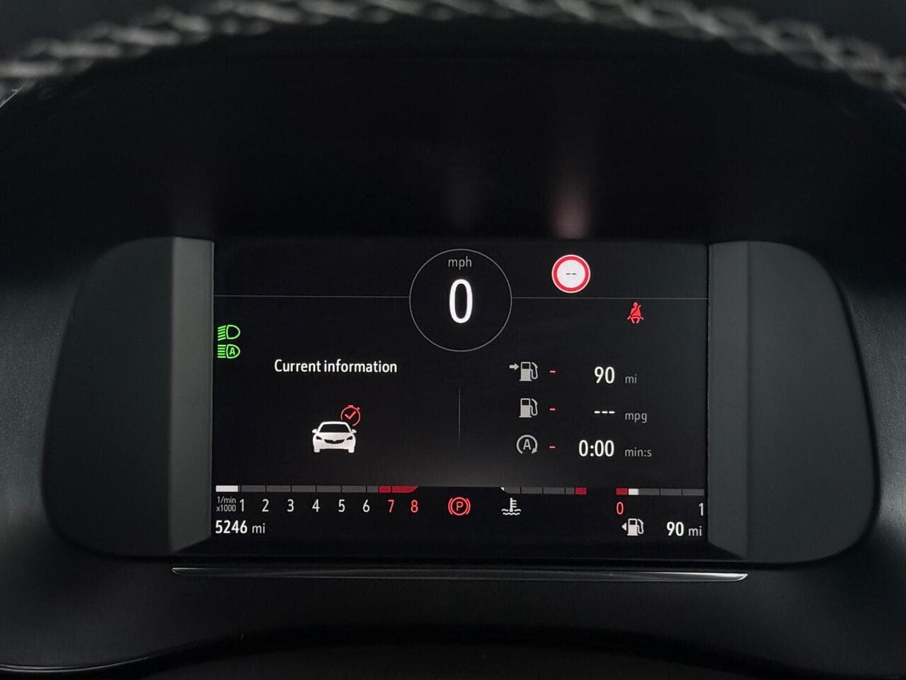 Vauxhall Corsa thumbnail Driver Instruments