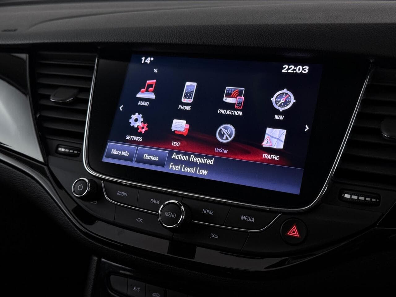 Vauxhall Astra thumbnail Infotainment System