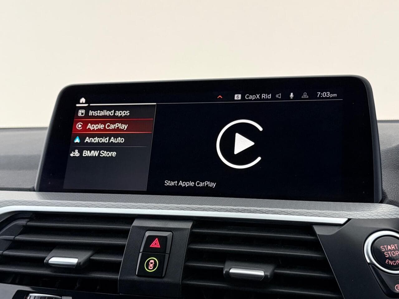 BMW X3 thumbnail Infotainment System