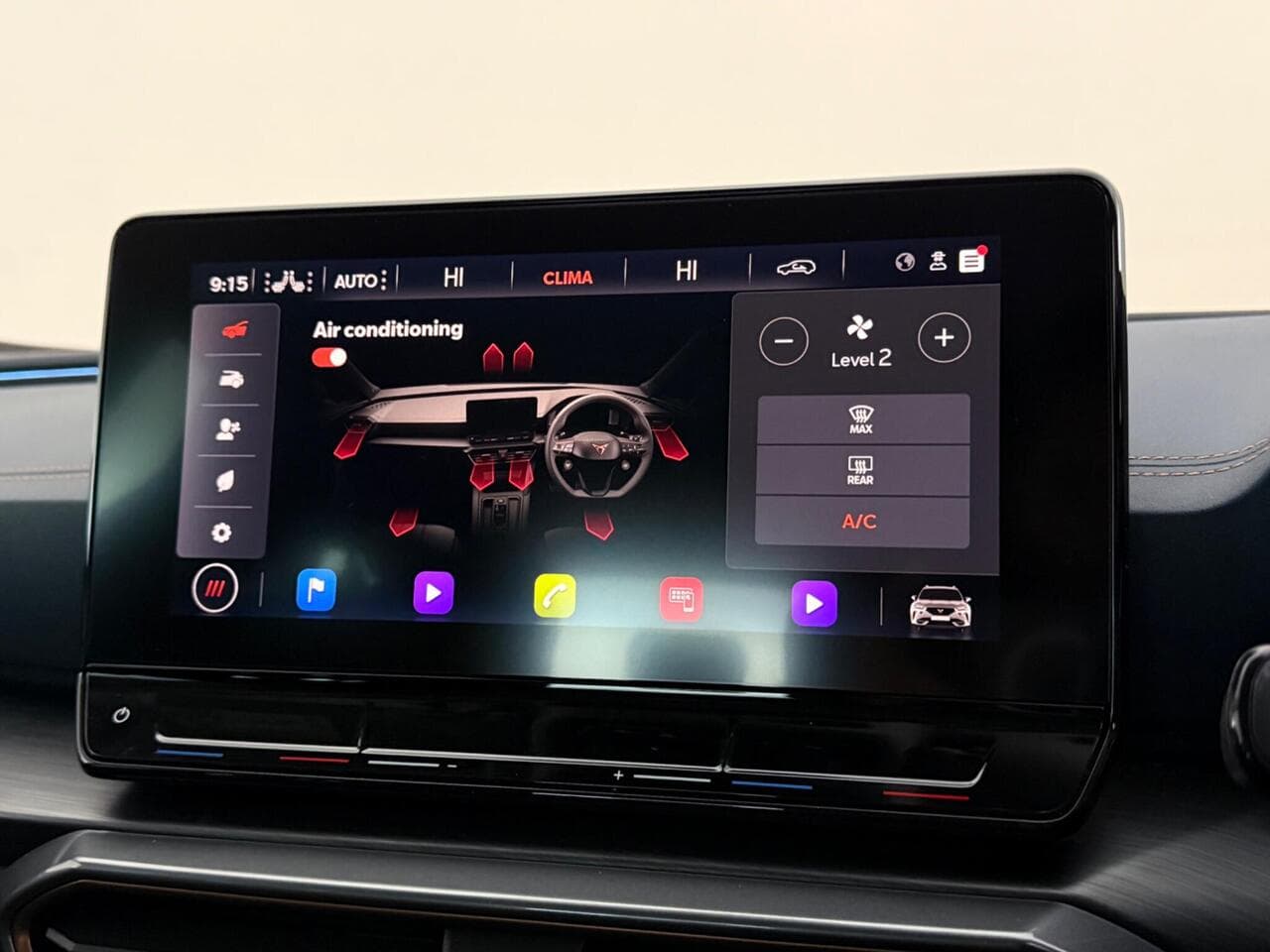 CUPRA Formentor thumbnail Infotainment System