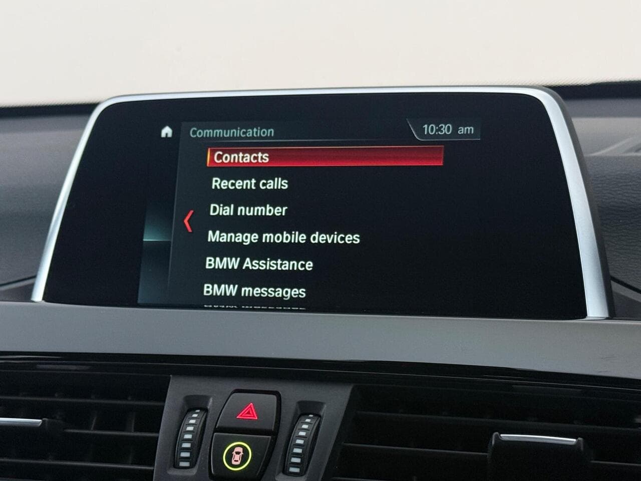 BMW X1 thumbnail Infotainment System