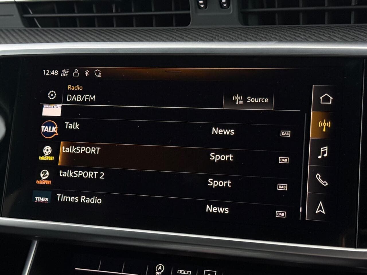 Audi A6 Saloon thumbnail Infotainment System