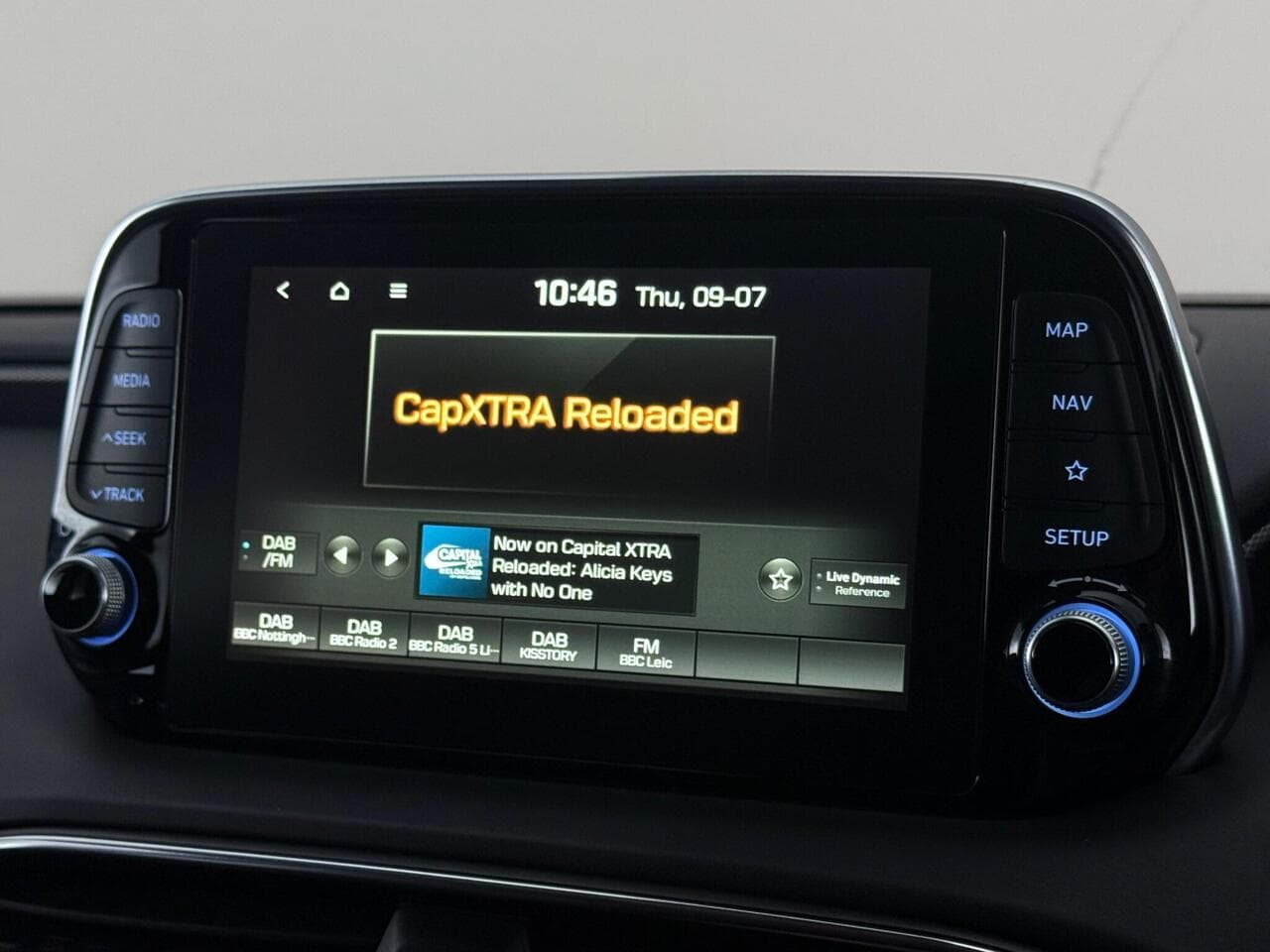 Hyundai Santa Fe thumbnail Infotainment System