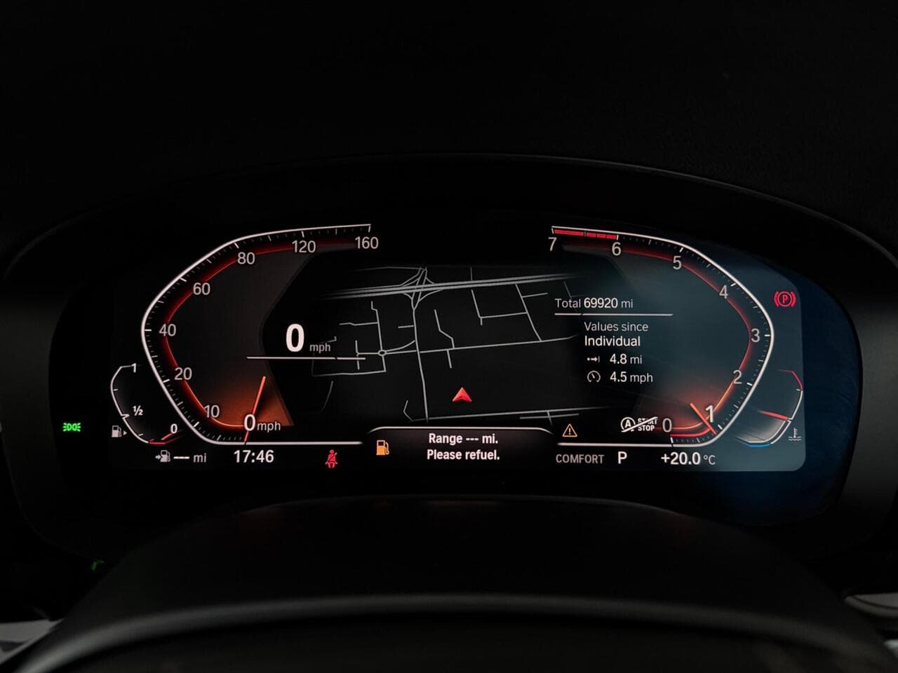 BMW 5 Series thumbnail Driver Instruments