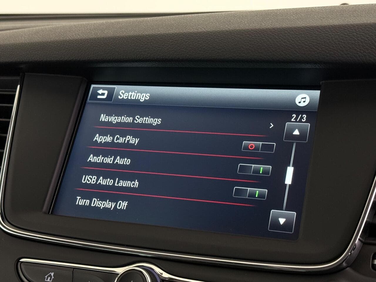 Vauxhall Astra thumbnail Infotainment System