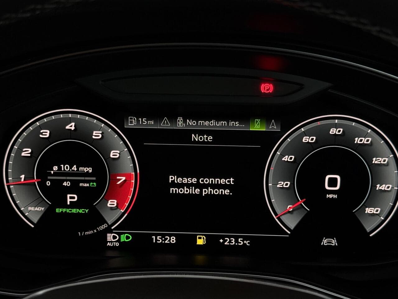 Audi A7 thumbnail Driver Instruments