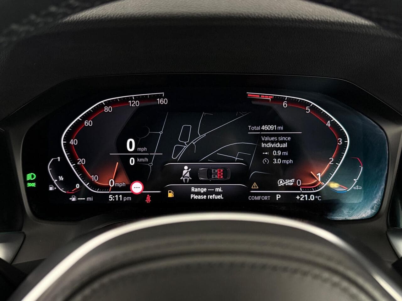 BMW 3 Series thumbnail Driver Instruments