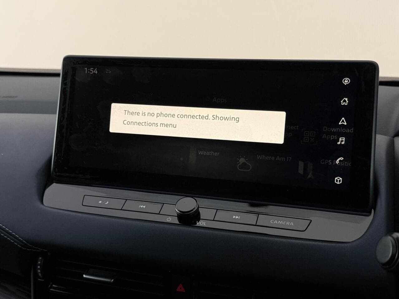 Nissan Qashqai thumbnail Infotainment System