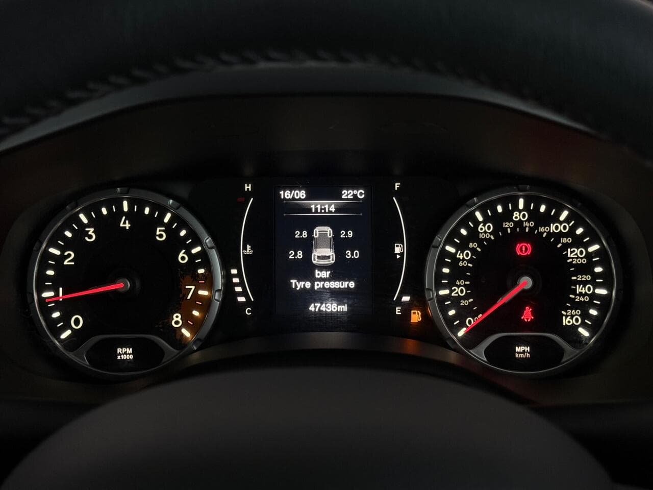 Jeep Renegade thumbnail Driver Instruments