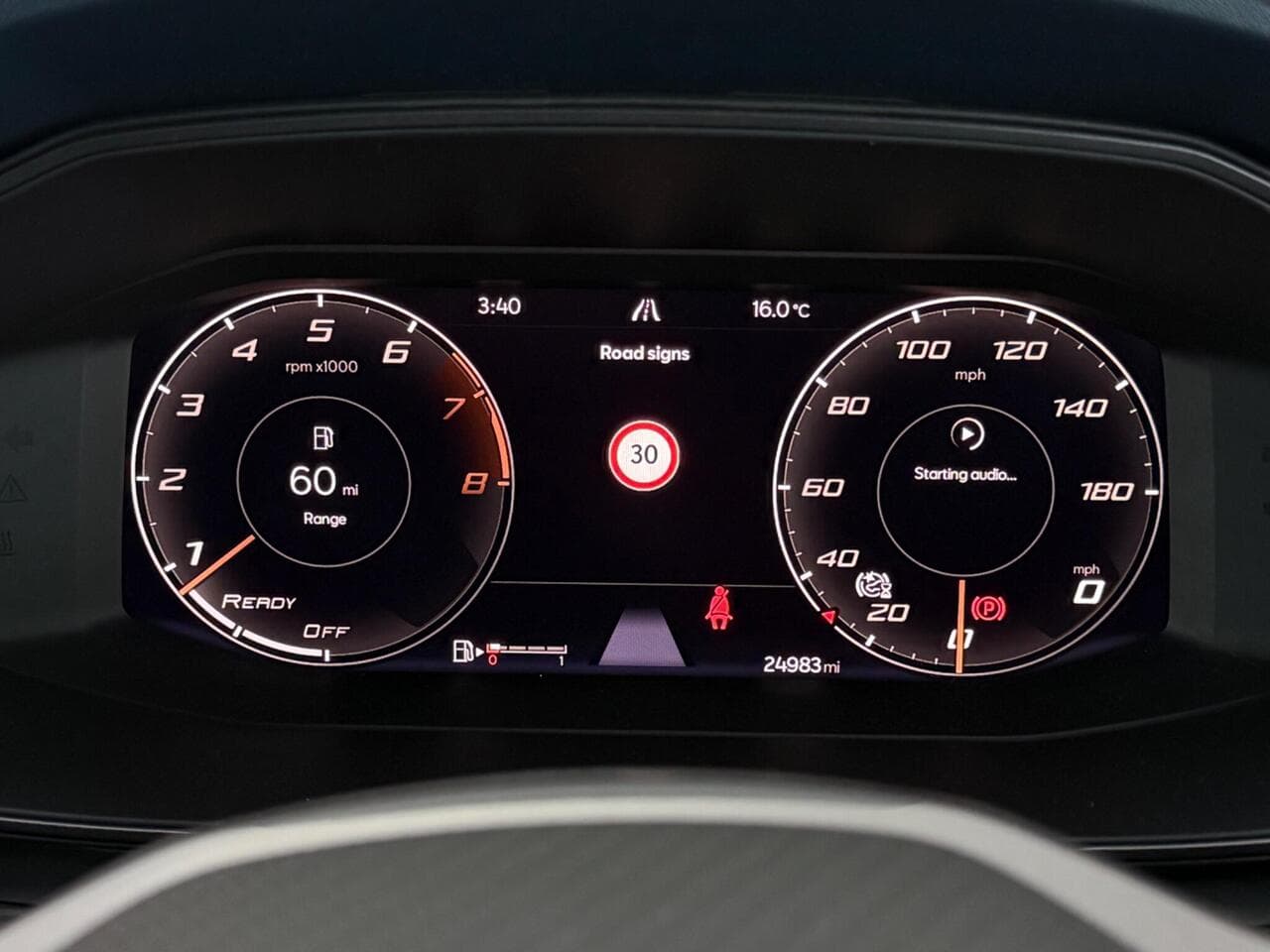 CUPRA Formentor thumbnail Driver Instruments