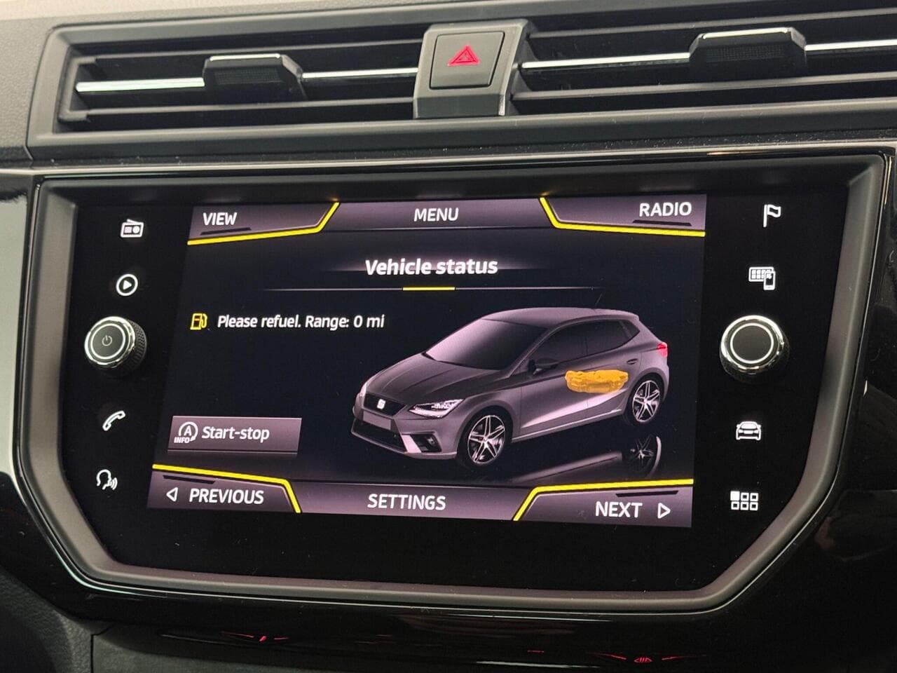 SEAT Ibiza thumbnail Infotainment System