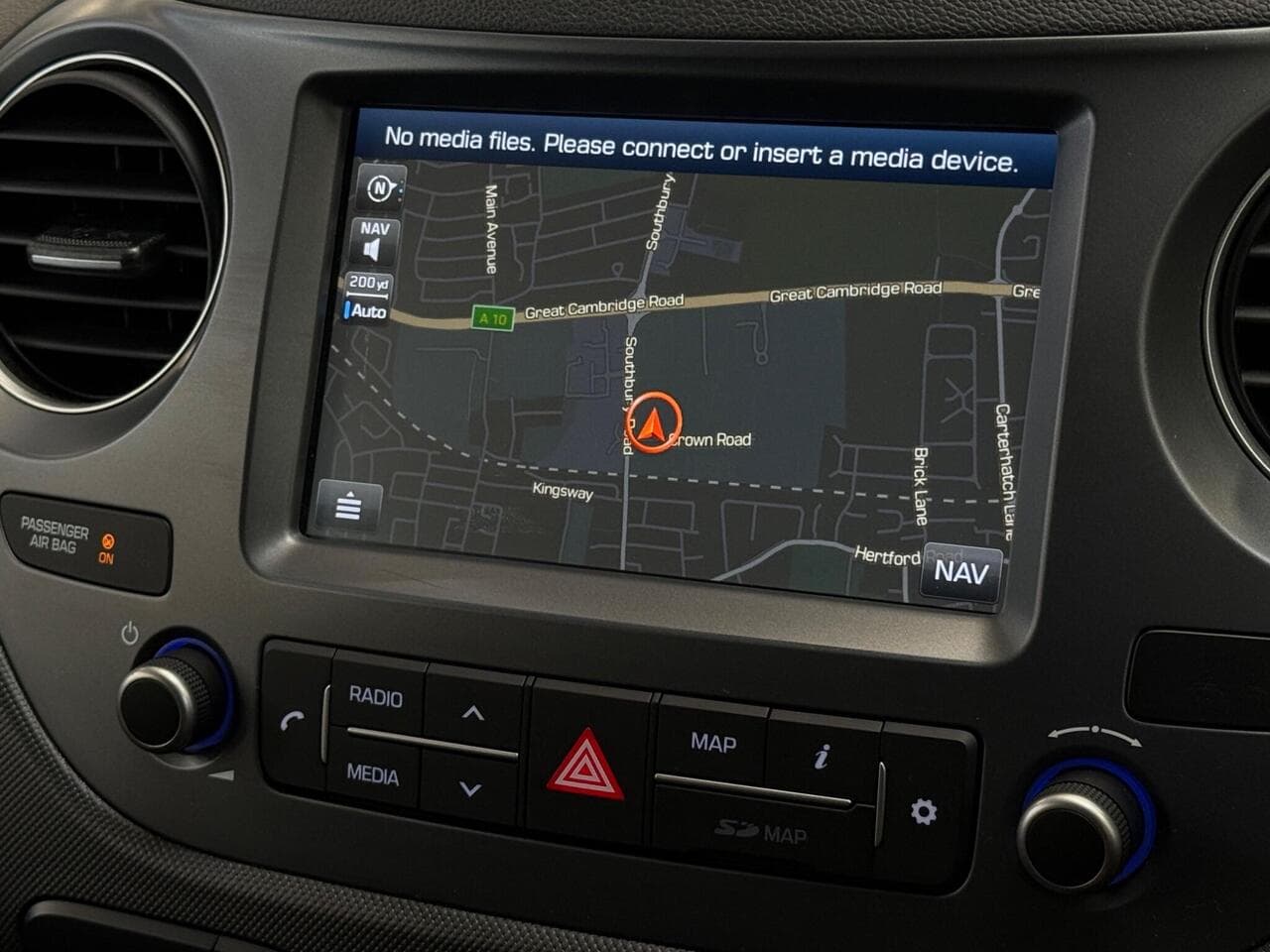 Hyundai i10 thumbnail Infotainment System