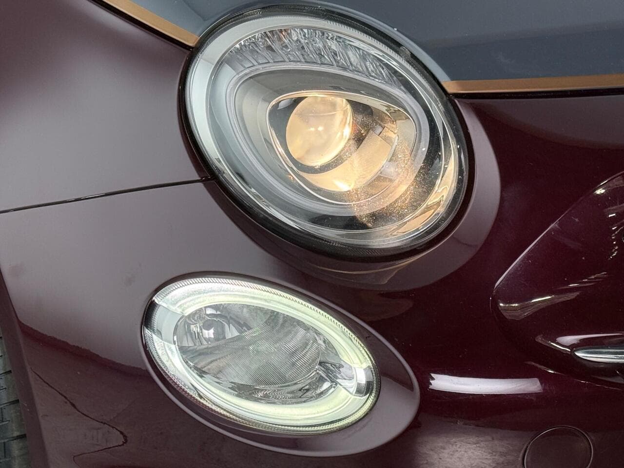 Fiat 500 thumbnail Lights Front