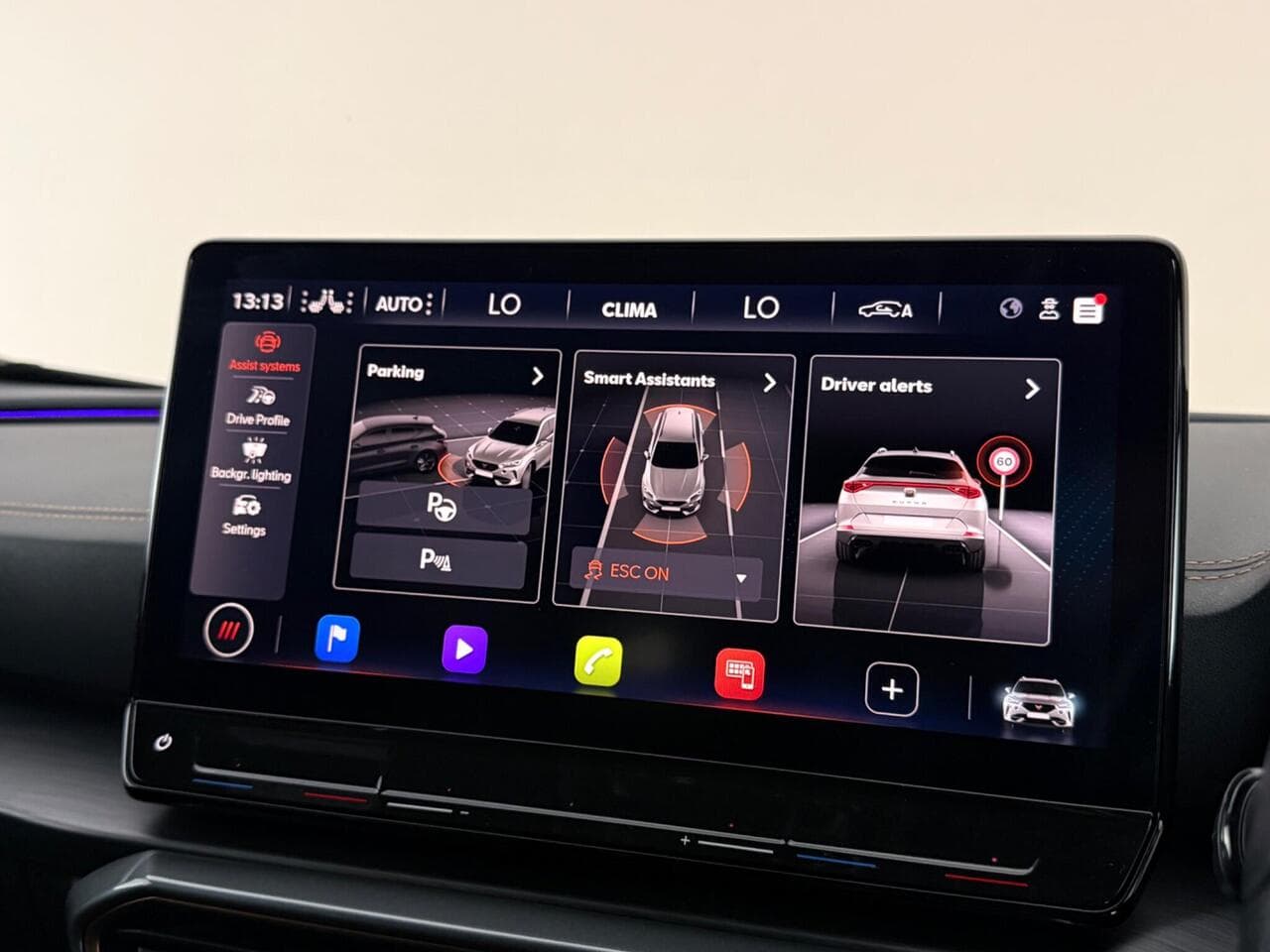 CUPRA Formentor thumbnail Infotainment System