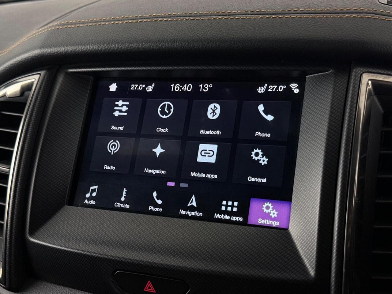 Ford Ranger thumbnail Infotainment System