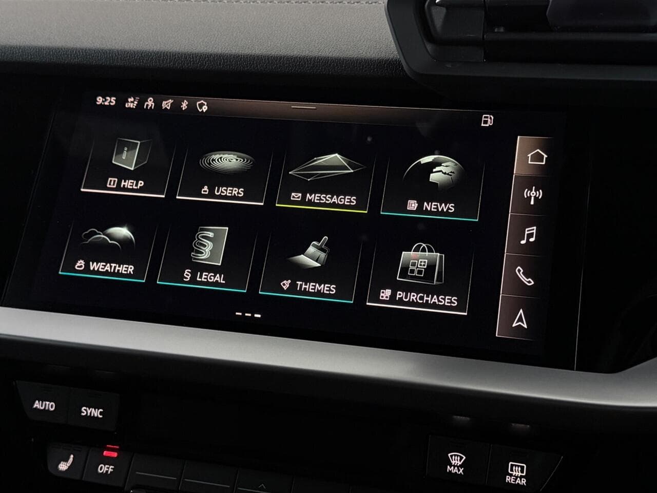 Audi A3 thumbnail Infotainment System