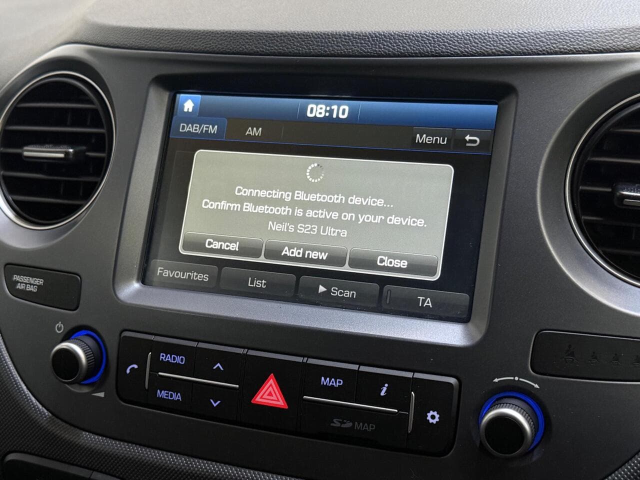 Hyundai i10 thumbnail Infotainment System
