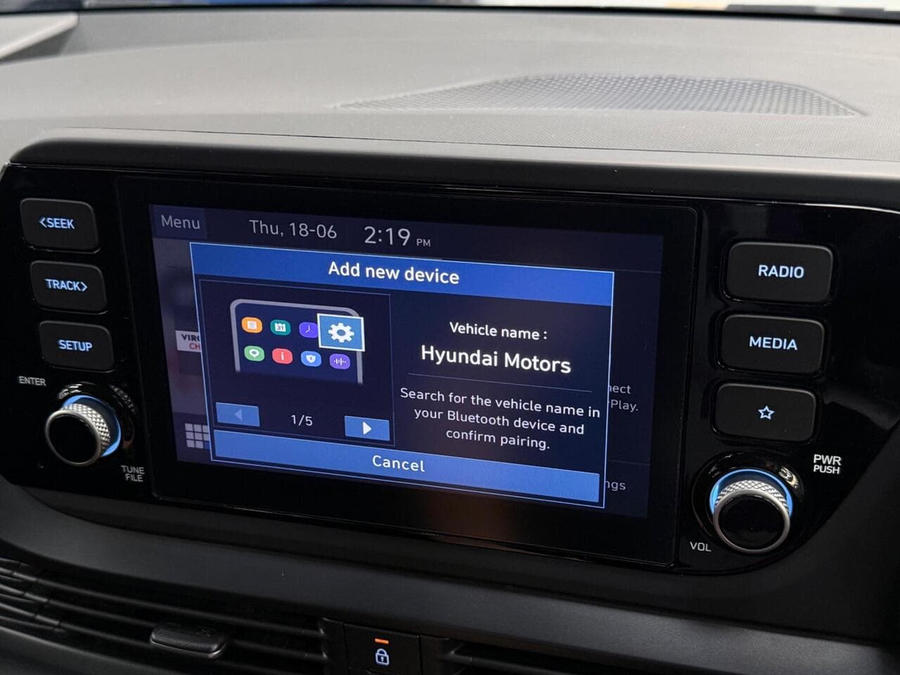 Hyundai BAYON thumbnail Infotainment System