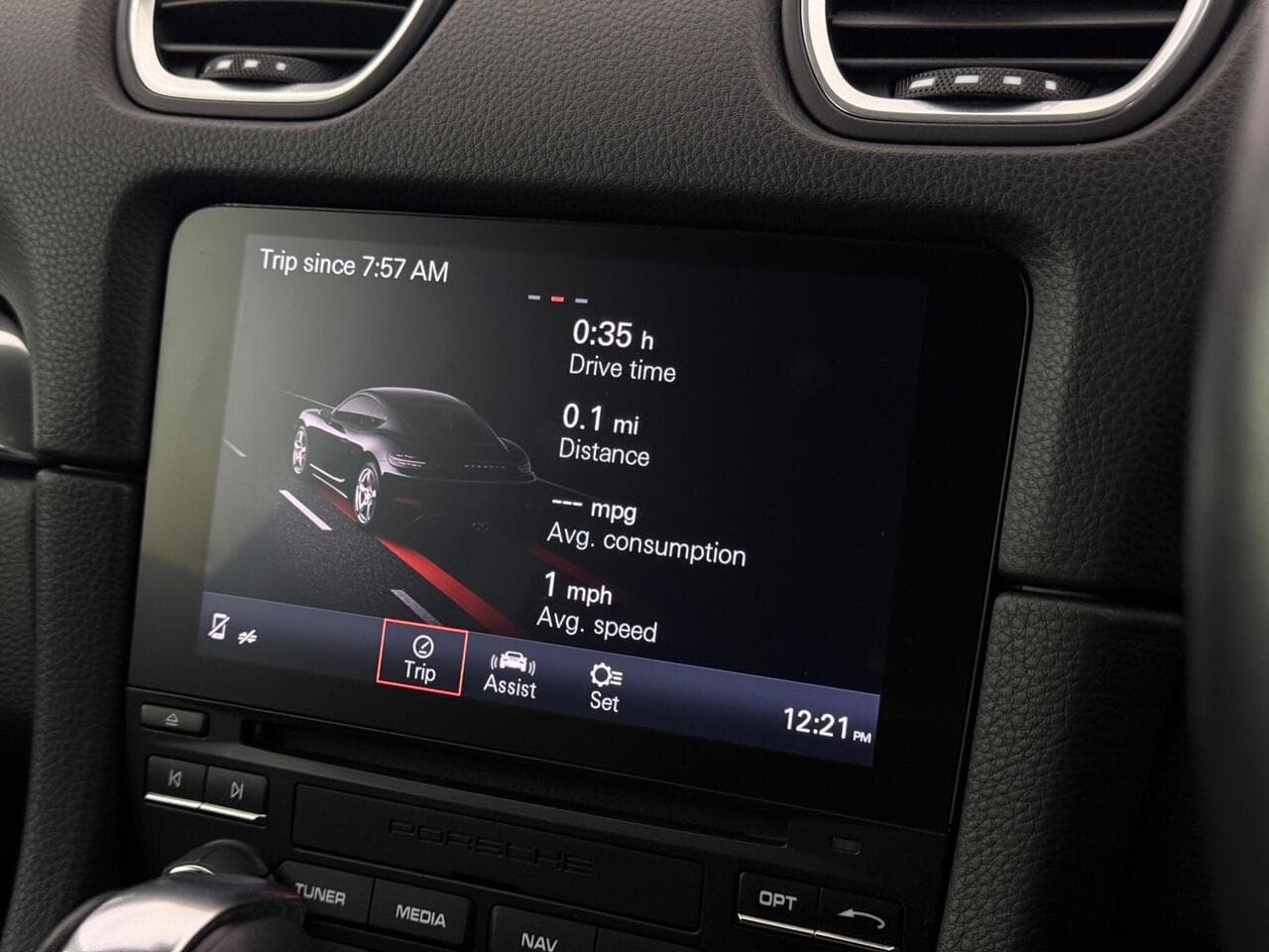Porsche 718 Cayman thumbnail Infotainment System