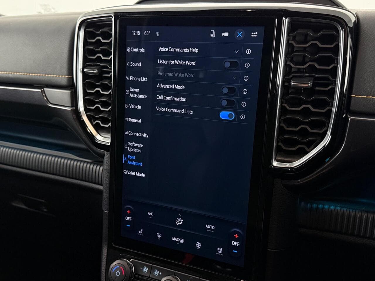 Ford Ranger thumbnail Infotainment System